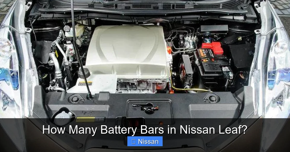 How Many Battery Bars in Nissan Leaf?