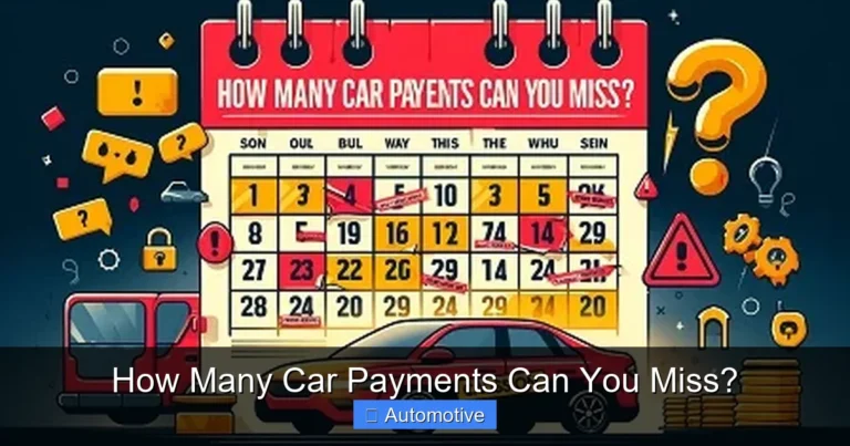 How Many Car Payments Can You Miss?