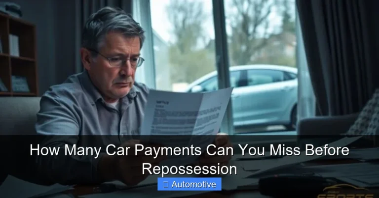 How Many Car Payments Can You Miss Before Repossession
