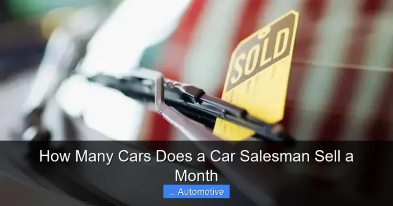 How Many Cars Does a Car Salesman Sell a Month