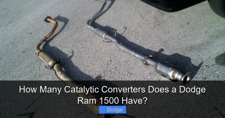 How Many Catalytic Converters Does a Dodge Ram 1500 Have?
