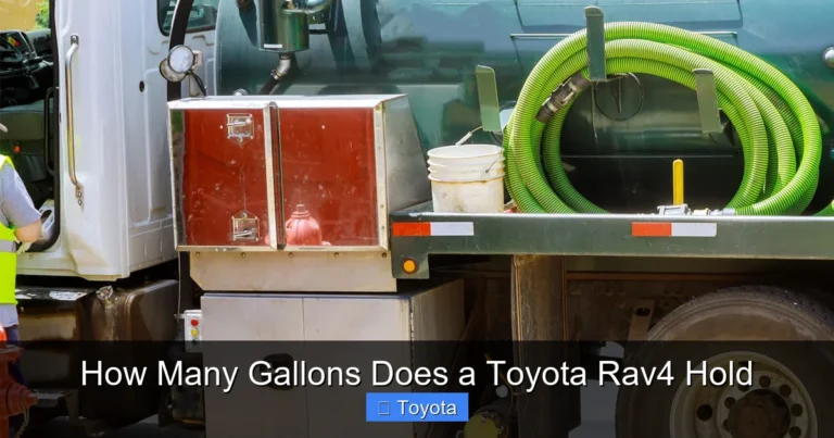 How Many Gallons Does a Toyota Rav4 Hold