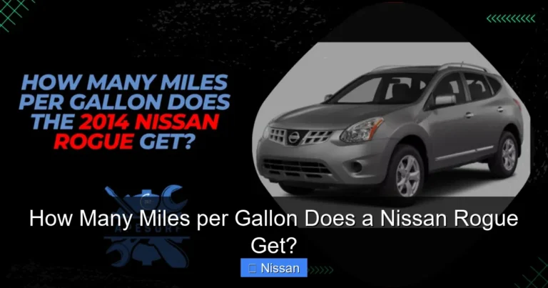 How Many Miles per Gallon Does a Nissan Rogue Get?