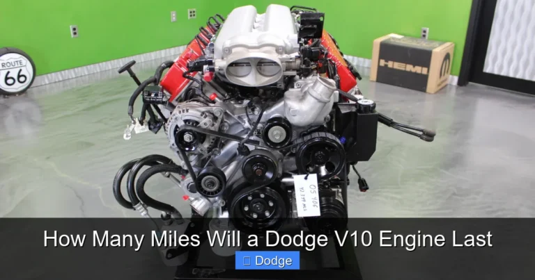 How Many Miles Will a Dodge V10 Engine Last