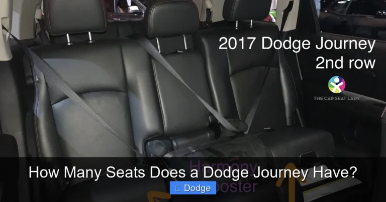 How Many Seats Does a Dodge Journey Have?