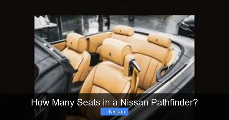 How Many Seats in a Nissan Pathfinder?