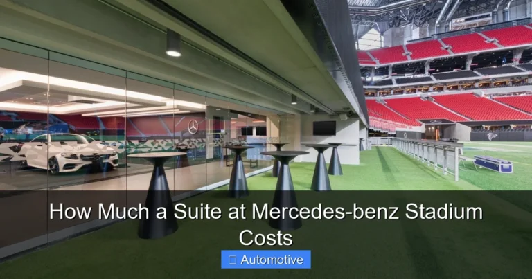 How Much a Suite at Mercedes-benz Stadium Costs