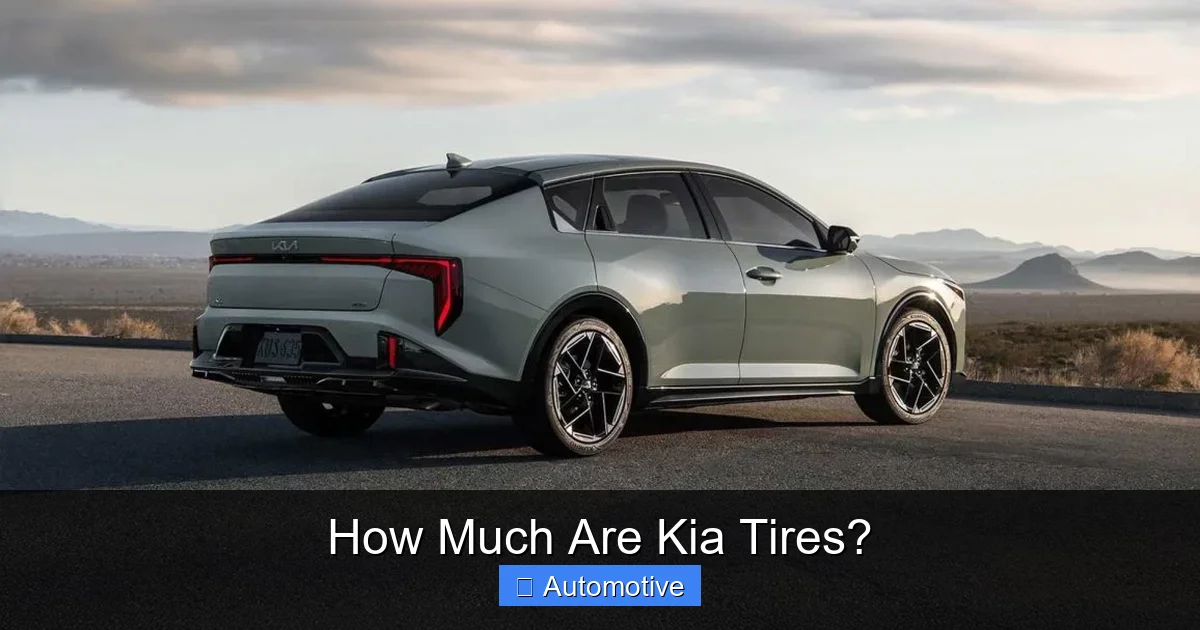 How Much Are Kia Tires?