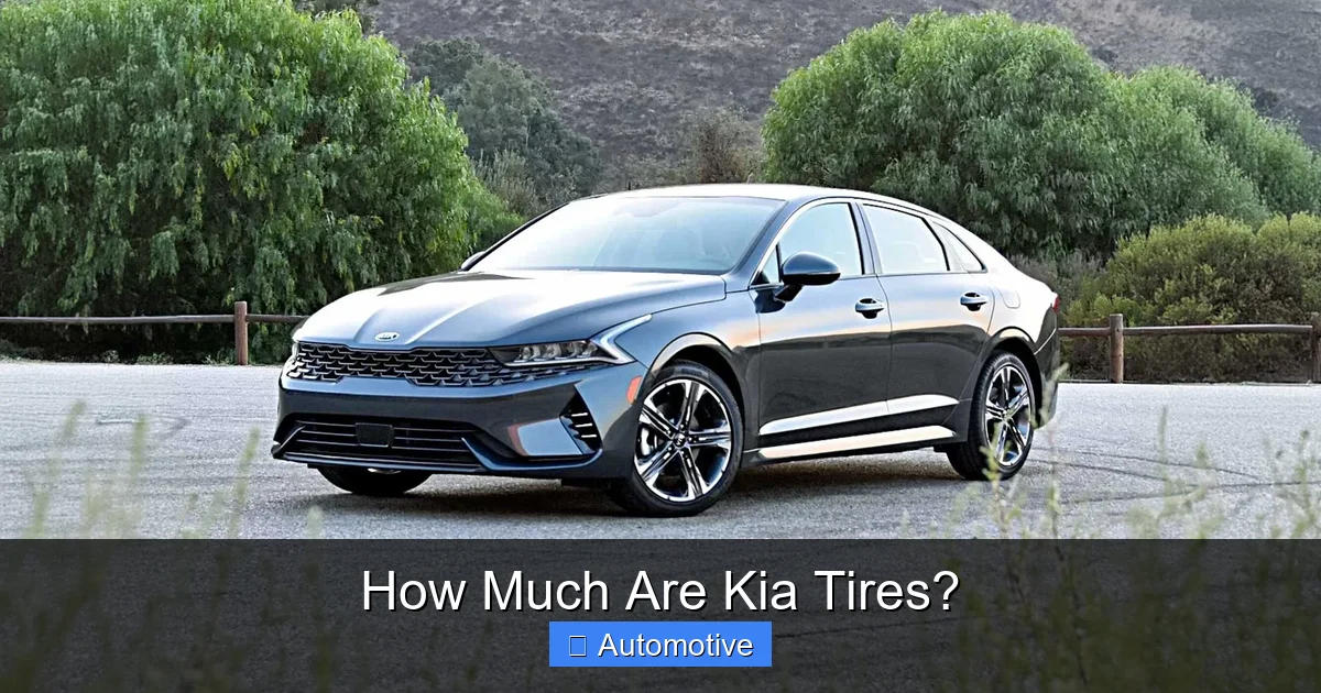 How Much Are Kia Tires?