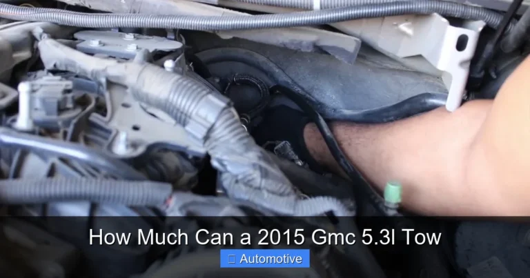 How Much Can a 2015 Gmc 5.3l Tow