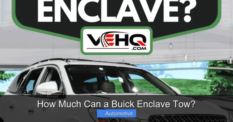 How Much Can a Buick Enclave Tow?