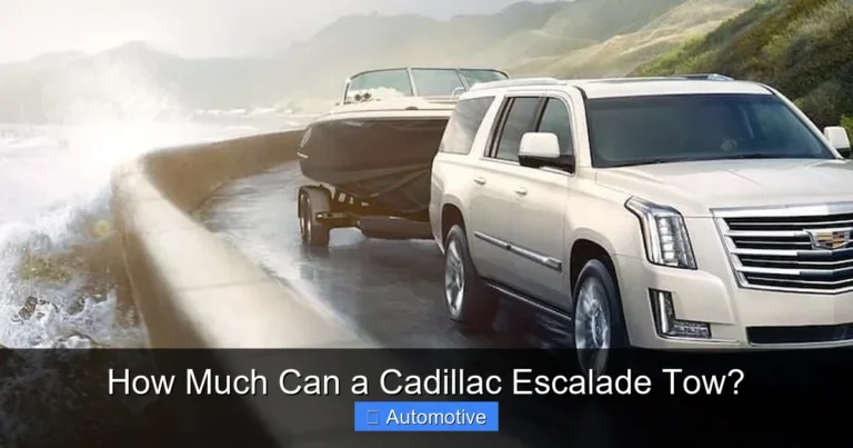 How Much Can a Cadillac Escalade Tow?