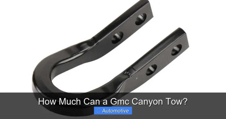 How Much Can a Gmc Canyon Tow?
