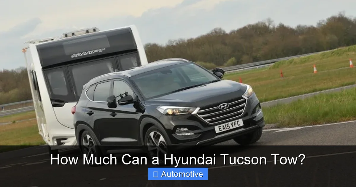 How Much Can a Hyundai Tucson Tow?