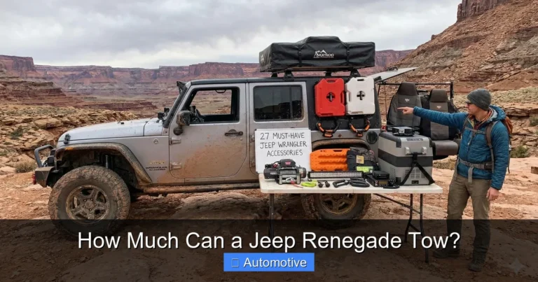 How Much Can a Jeep Renegade Tow?