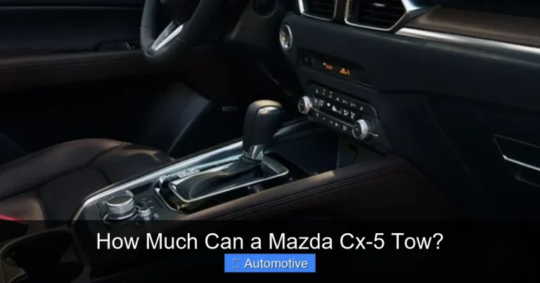 How Much Can a Mazda Cx-5 Tow?
