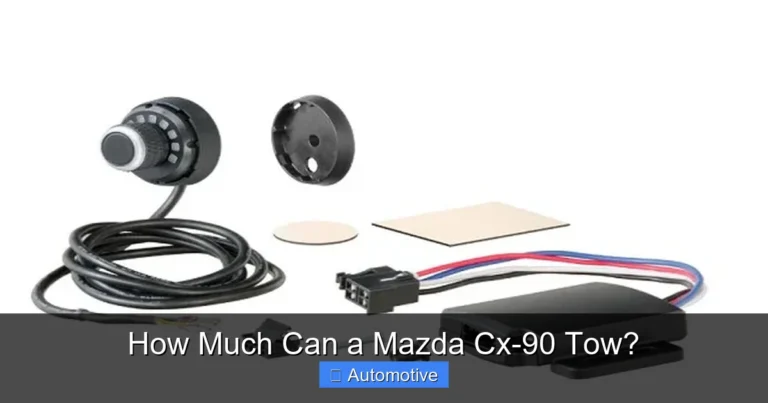 How Much Can a Mazda Cx-90 Tow?