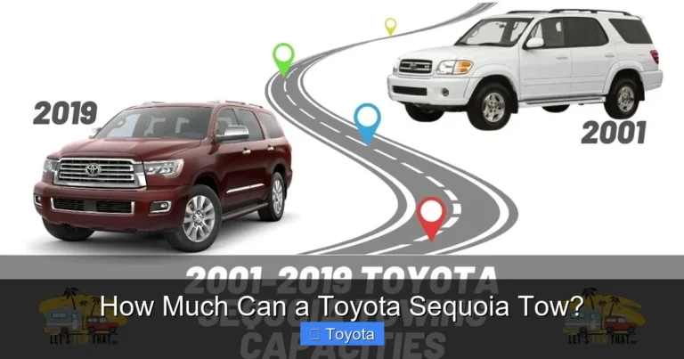 How Much Can a Toyota Sequoia Tow?