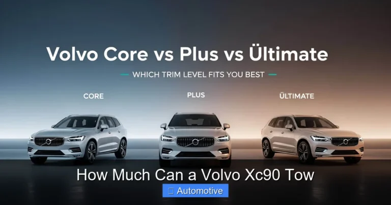 How Much Can a Volvo Xc90 Tow