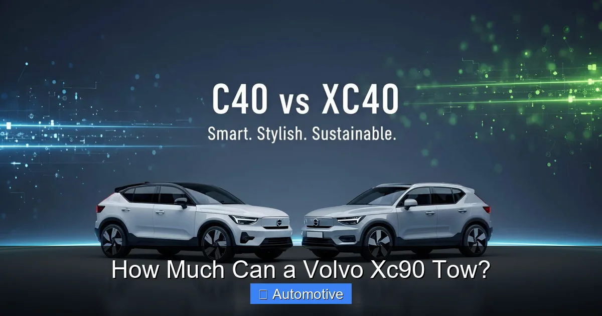 How Much Can a Volvo Xc90 Tow?