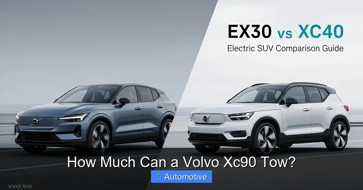 How Much Can a Volvo Xc90 Tow?