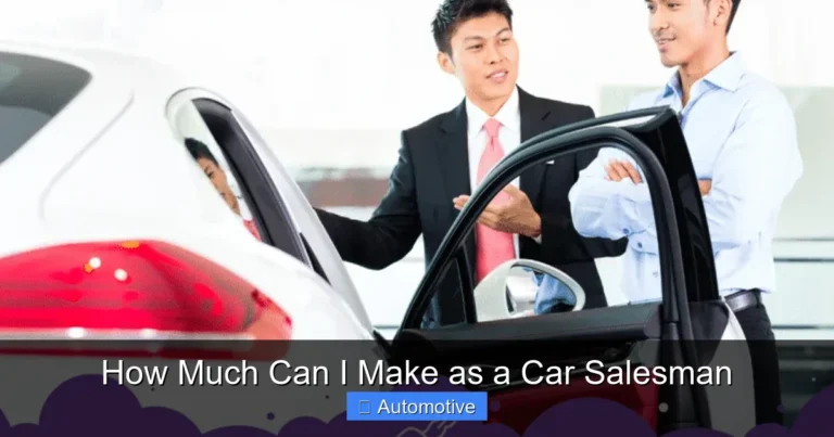 How Much Can I Make as a Car Salesman