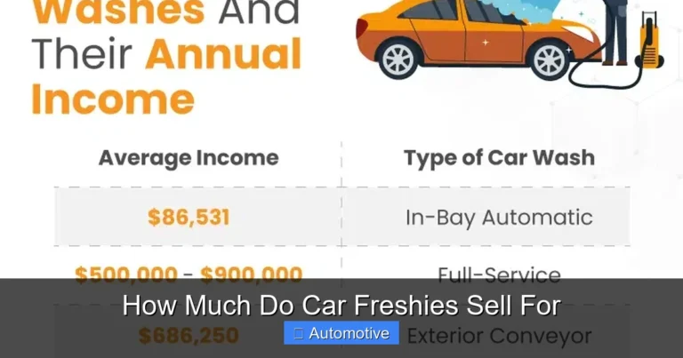 How Much Do Car Freshies Sell For