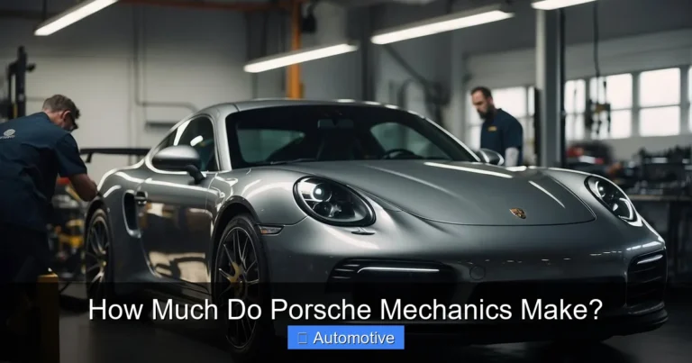 How Much Do Porsche Mechanics Make?