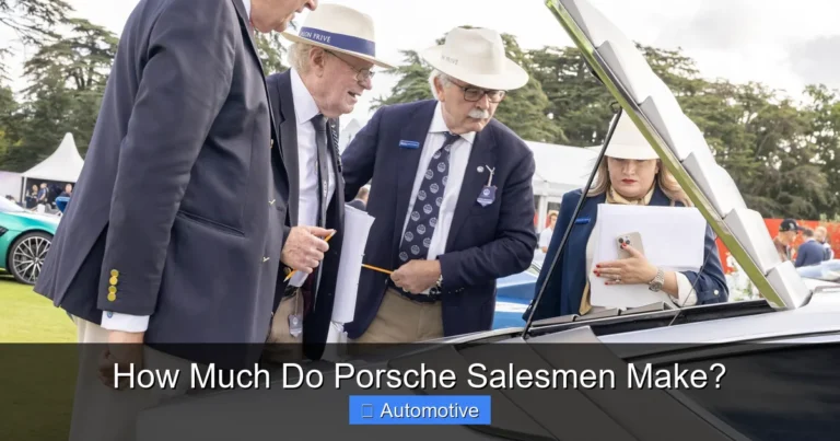 How Much Do Porsche Salesmen Make?