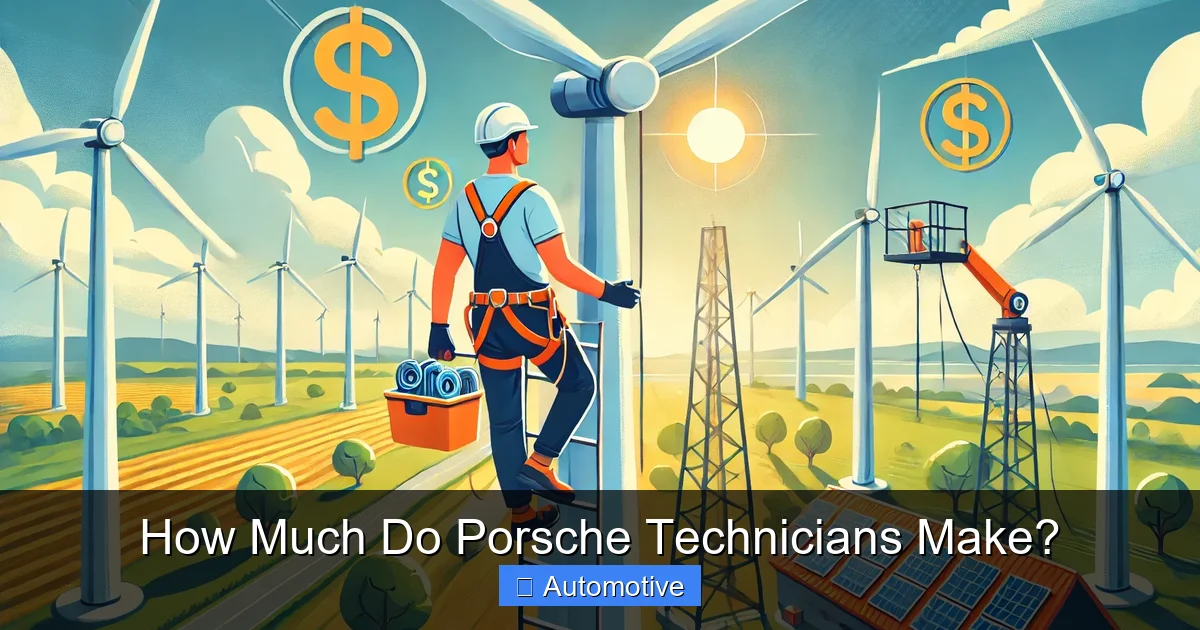 How Much Do Porsche Technicians Make?