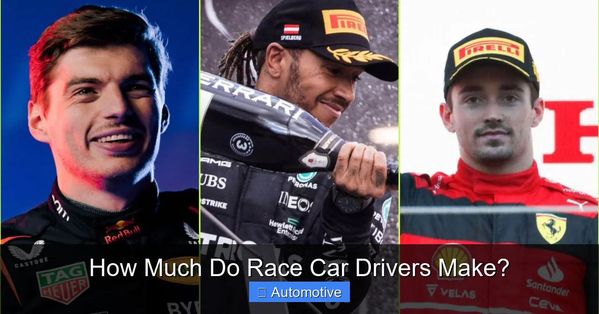 How Much Do Race Car Drivers Make?