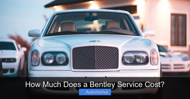 How Much Does a Bentley Service Cost?