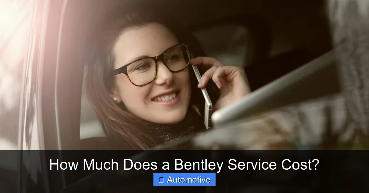 How Much Does a Bentley Service Cost?