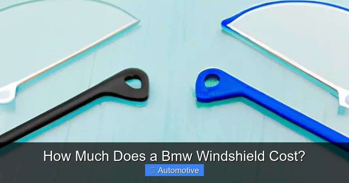 How Much Does a Bmw Windshield Cost?