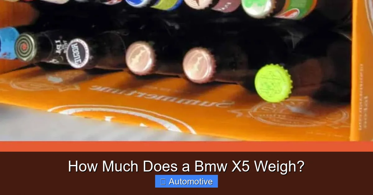 How Much Does a Bmw X5 Weigh?