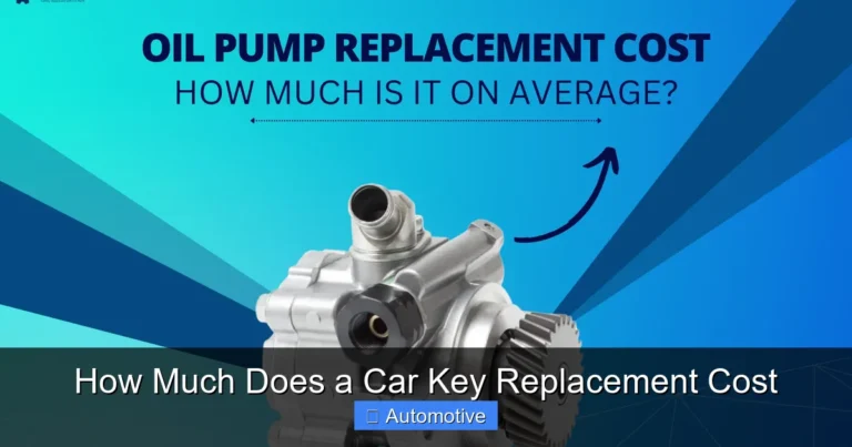 How Much Does a Car Key Replacement Cost