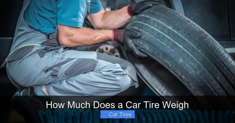 How Much Does a Car Tire Weigh