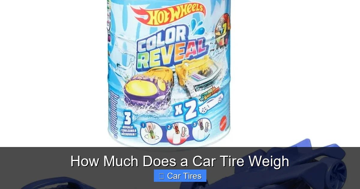 How Much Does a Car Tire Weigh