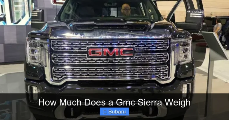 How Much Does a Gmc Sierra Weigh