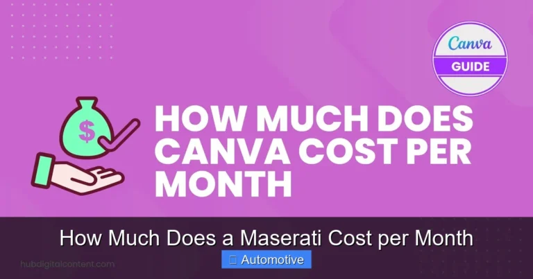 How Much Does a Maserati Cost per Month