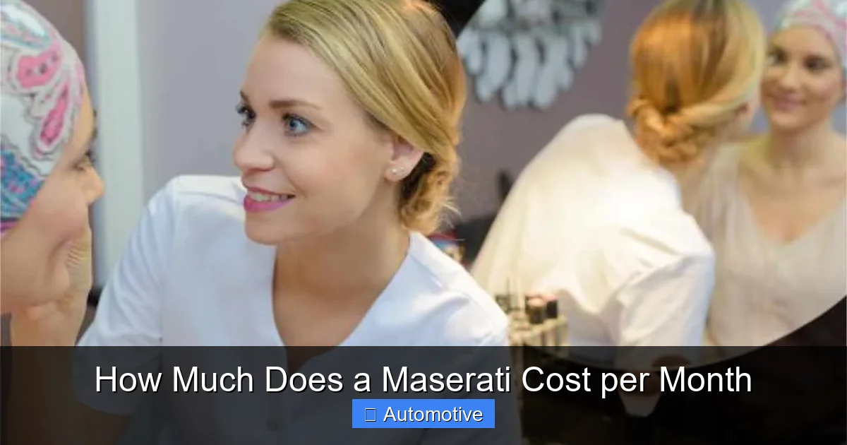 How Much Does a Maserati Cost per Month