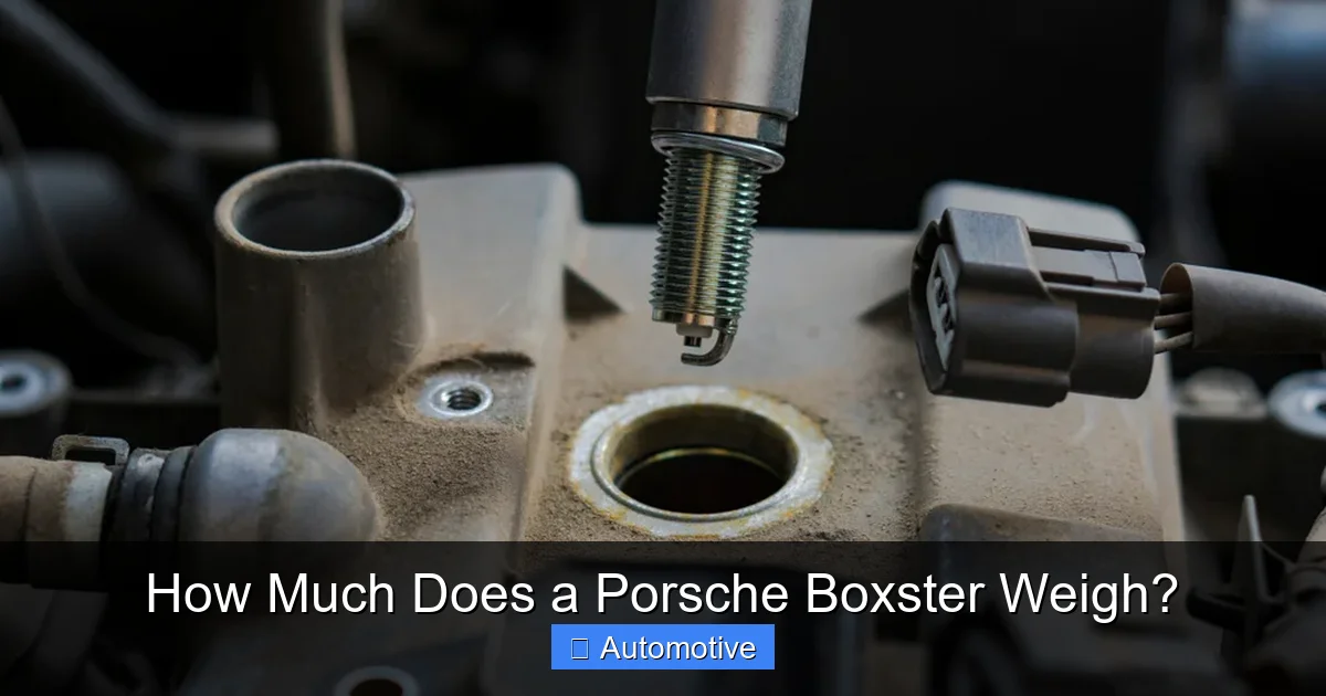 How Much Does a Porsche Boxster Weigh?