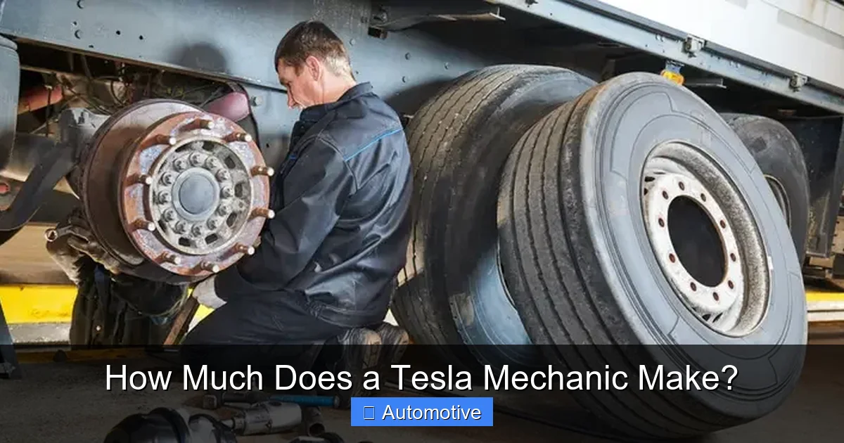 How Much Does a Tesla Mechanic Make?
