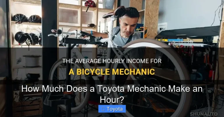 How Much Does a Toyota Mechanic Make an Hour?