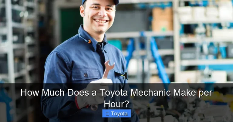 How Much Does a Toyota Mechanic Make per Hour?