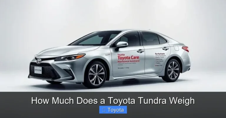 How Much Does a Toyota Tundra Weigh