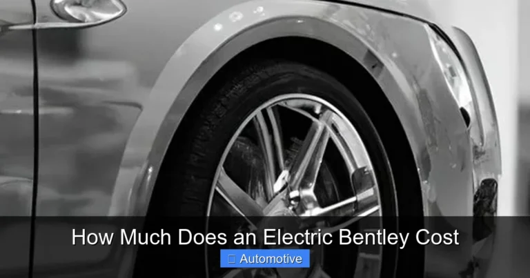 How Much Does an Electric Bentley Cost