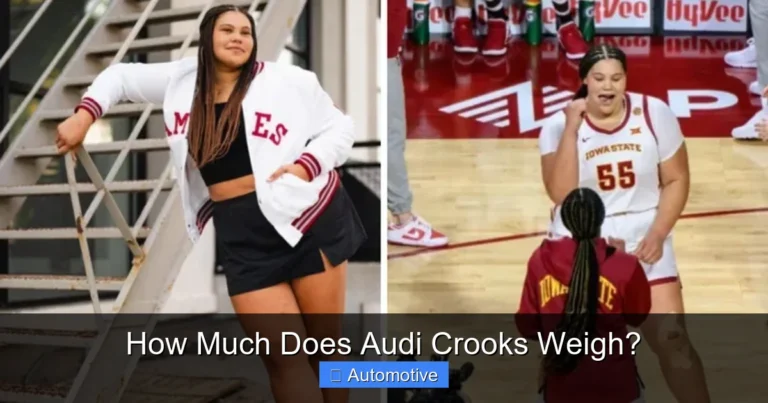 How Much Does Audi Crooks Weigh?