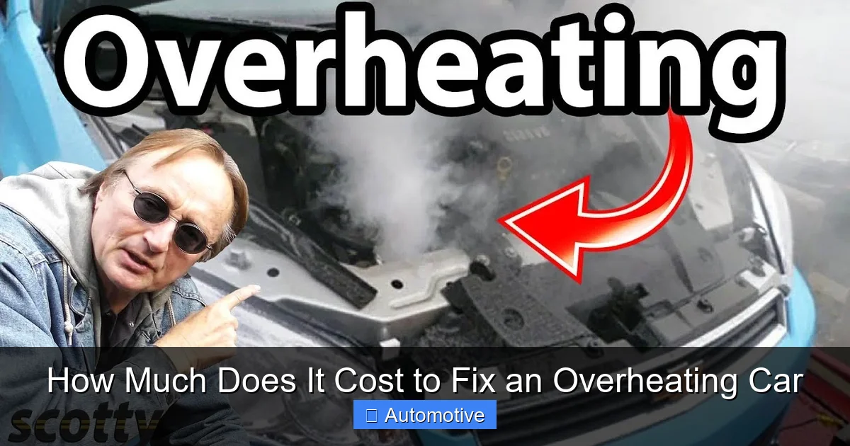 How Much Does It Cost to Fix an Overheating Car