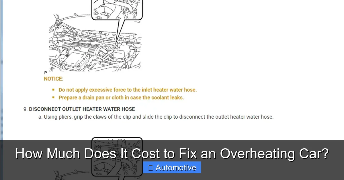 How Much Does It Cost to Fix an Overheating Car?